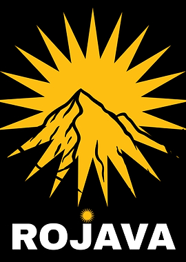 Rojava Sun and Mountain