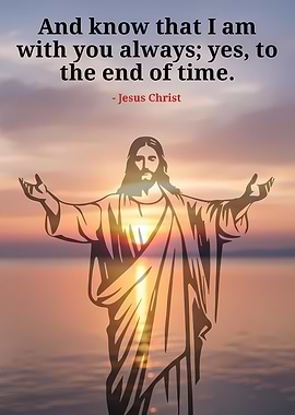 Jesus Christ Silhouette Sunset