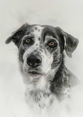 Detailed Dog Portrait