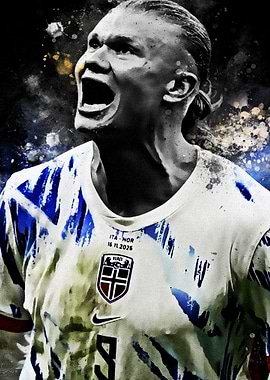 Erling Portrait with Watercolor Effect