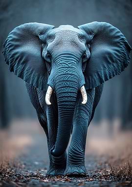 Majestic Elephant Portrait
