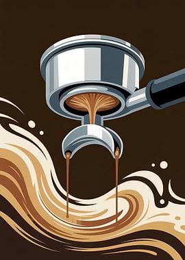 Espresso Extraction Art