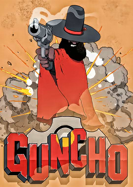 Guncho Comic Book Cover Art