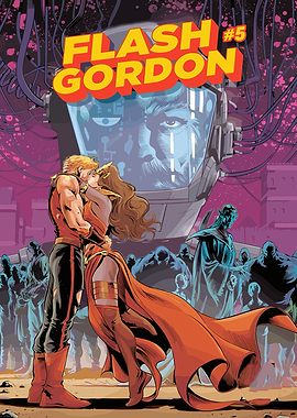 Flash Gordon #5 Comic Book Cover