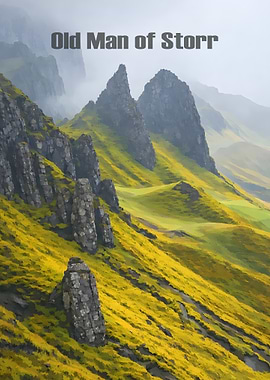 Old Man of Storr Landscape