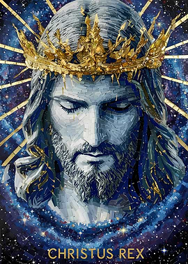Christus Rex Mosaic Art