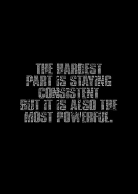 Consistency is Powerful Text Art