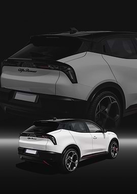 white Alfa Romeo Junior