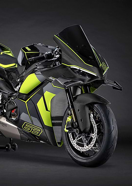 Ducati Lamborghini motorcycle