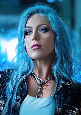 alissa white gluz canadian singer arch enemy portrait
