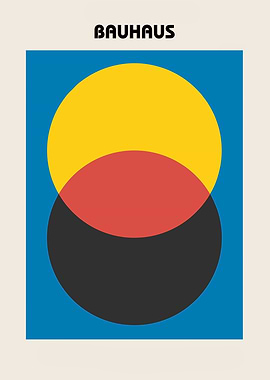Bauhaus Abstract Circles