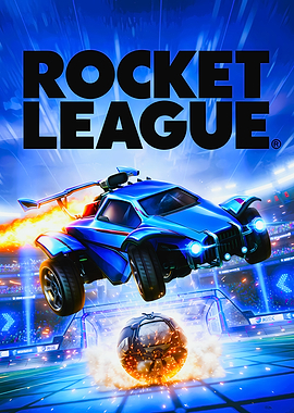 Rocket League Game Cover Art