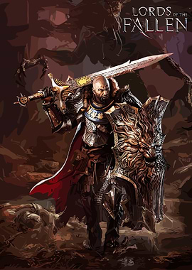 Lords of the Fallen Warrior Illustration