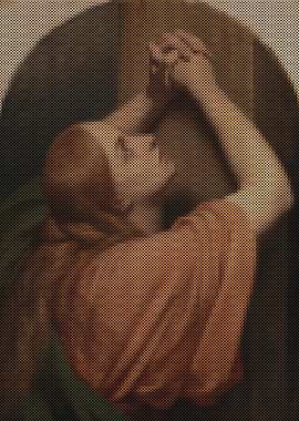 Mary Magdalene At The Foot Of The Cross