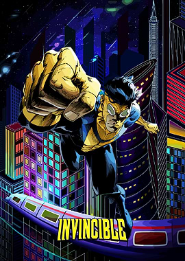 Invincible Comic Book Cover Art