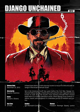 Django Unchained Movie Poster