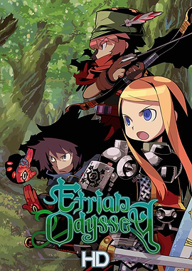 Etrian Odyssey HD Game Cover Art