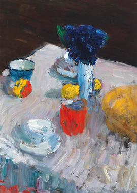 Still Life with Flowers and Fruit