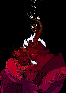 Outer Wilds in Red Tones