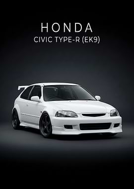 Honda Civic Type-R White Car