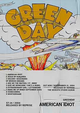 Green Day American Idiot Album Art