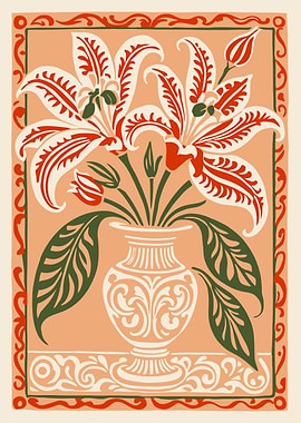 Floral Still Life with Vase