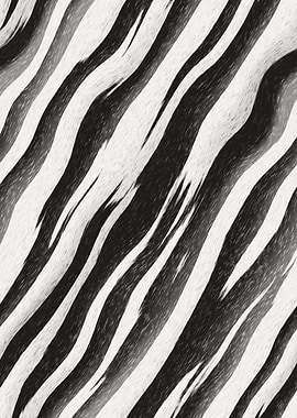 Zebra Stripes Pattern