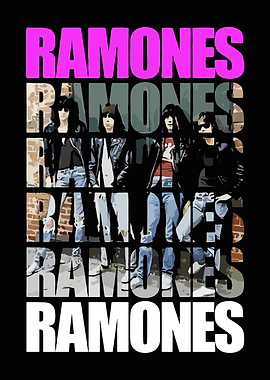 The Ramones Band Poster