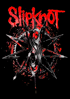Slipknot logo on black background