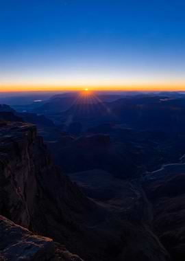 Mountain Sunrise Landscape