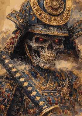 Samurai Skeleton Warrior