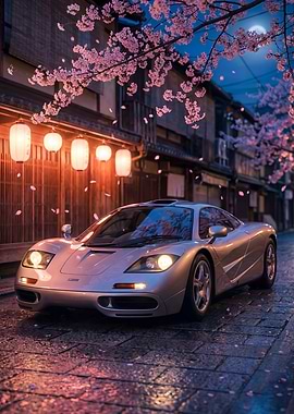 McLaren F1 Japanese Cherry Blossom
