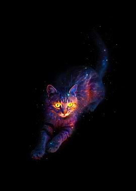 Cosmic Cat in the Dark