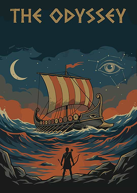 The Odyssey: Epic Voyage Illustration