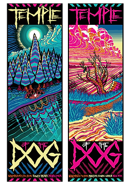 Temple of the Dog Concert Posters