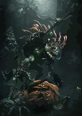 Underwater Creature Illustration