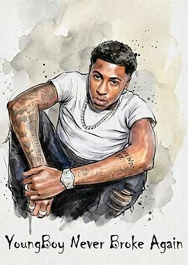 YoungBoy Never Broke Again Portrait