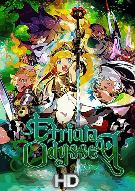 Etrian Odyssey HD Game Cover Art