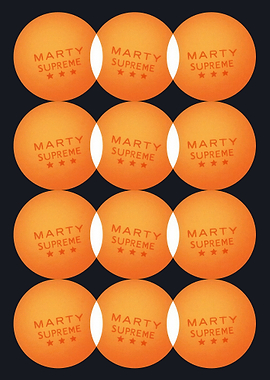 Marty Supreme Ball Pattern