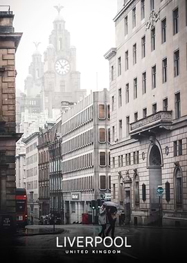 Liverpool, United Kingdom Cityscape