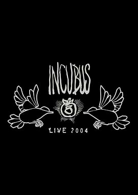 Incubus Live 2004 Album Art