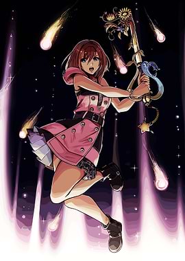 Kingdom Hearts Kairi Digital Art