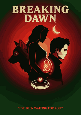 Breaking Dawn Movie Poster Fan Art