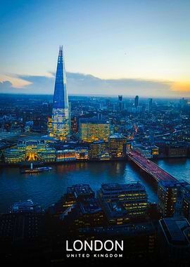London Skyline at Dusk