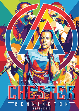 Chester Bennington Tribute Art