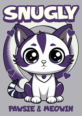 Snugly Pawsie & Meowin Cat