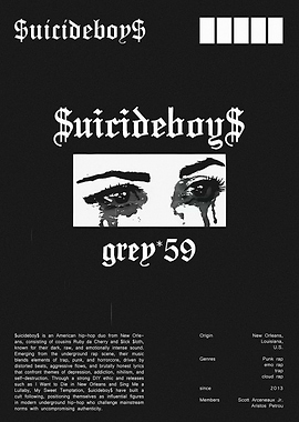 Suicideboys Grey*59 Poster