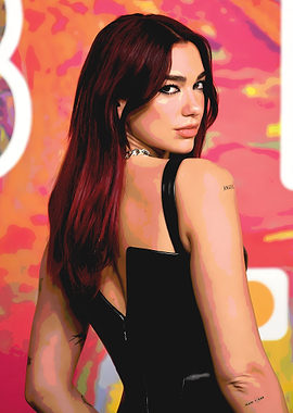 Dua Lipa Portrait