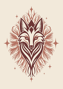 Mystic Fox Spirit - Tribal Forest Energy
