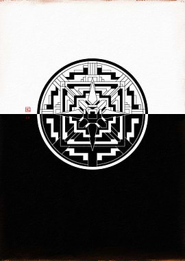 Geometric Star Mandala